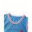 Men's #30 Blue Basketball Jersey - Breathable Sleeveless V-Neck Embroidered Uniform, Loose Fit for Sports, Outdoor & Casual Wear, All-Season Comfort, Machine Washable, Basketball Clothes, Team Apparel, Sporty Look, Embroidered Detailing