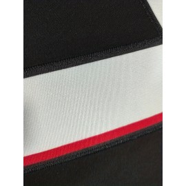 Men's Black #7 Embroidered Rugby Shirt - Breathable 100% Polyester V-Neck Jersey, Loose Fit Athletic Top for Running, Training, Hiking & Outdoor Activities - All-Season Machine Washable Sportswear for Adults & Teens