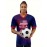 Women's Large Size Professional Sports Fabric Creative Pattern Print North American National Team Soccer Jersey T-shirt, Soccer Jersey Flag Uniforms Shirts, Breathable And Lightweight, Moisture-Wicking, As Gifts For Sports Fans