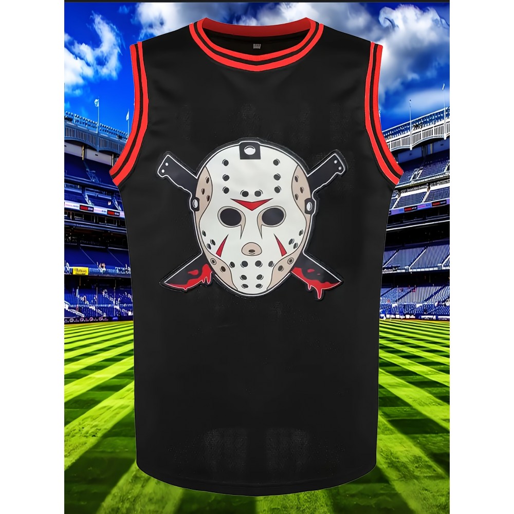 Men's #13 Black Basketball Jersey - Breathable Embroidered 